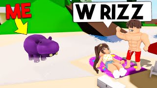 I Trolled ODERS As a HIPPO In Brookhaven Roblox [upl. by Diandre443]