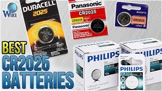 9 Best CR2025 Batteries 2018 [upl. by Hamon]