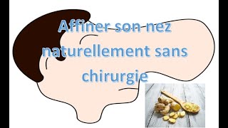 Comment affiner son nez naturellement [upl. by Aicirpac]