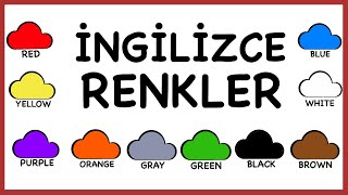 İNGİLİZCE RENKLER  TEKRARLI [upl. by Akilat]