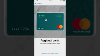 Apple Pay  Come abbinare la tua BPER Card su iPhone [upl. by Esyle156]