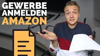 Amazon FBA Gewerbe anmelden  Gewerbeanmeldung Amazon FBA erklärt Anleitung [upl. by Almeida]