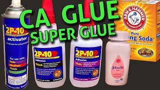 Super Glue  CA Glue  Tips Tricks And Uses  2P10 [upl. by Haral]