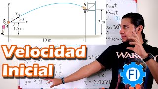 Tiro Parabólico Dinámica Velocidad Inicial  Salvador FI [upl. by Orland]