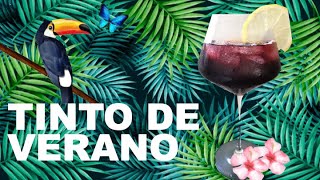 TINTO DE VERANO  Spains GO TO SUMMER Cocktail  or how to drink wine during the hot days [upl. by Robertson475]