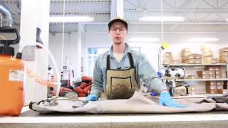 Simms GORETEX® Wader Repair [upl. by Aniratac461]