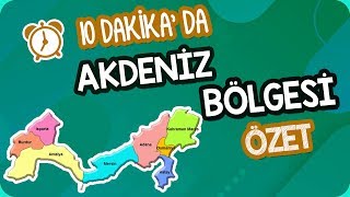 10 Dkda Akdeniz Bölgesi  AYT Coğrafi Bölgeler [upl. by Acessej]