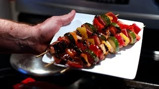 How To Make Vegetable Kabobs [upl. by Conti]