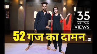 52 Gaj Ka Daman  Dance Video With Tutorial  Bollywood Dance Choreography [upl. by Middendorf]