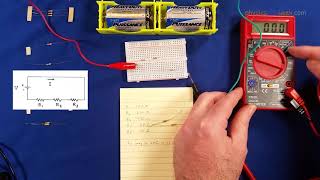 DC Circuits Lab Measuring Series Voltages and Currents [upl. by Boot818]