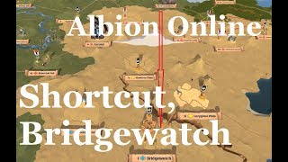 Albion Online  Caerleon to Bridgewatch fast almost safely [upl. by Boff]