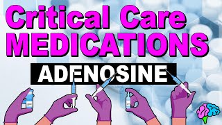 Adenosine  Critical Care Medications [upl. by Drus]