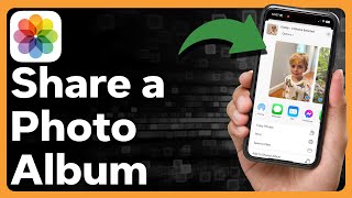 How To Share A Photo Album On iPhone [upl. by Lecram]