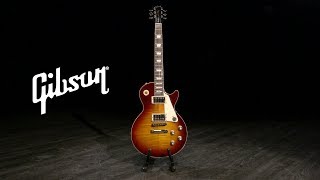 Gibson Les Paul Standard 60s Bourbon Burst  Gear4music demo [upl. by Suoicerpal]