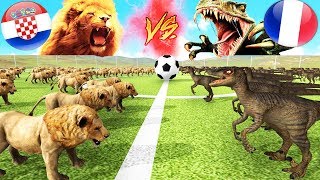 LA FINAL DEL MUNDIAL ANIMAL  BEAST BATTLE SIMULATOR [upl. by Magree]