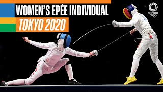 🤺 Womens Epée Individual Gold Medal  Tokyo 2020 Replays [upl. by Adelaide]