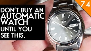 5 things you need to know before you buy your first automatic watch [upl. by Anival]