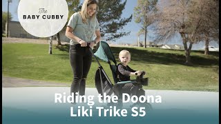 Riding the Doona Liki Trike S5  The Baby Cubby [upl. by Selin]