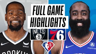 NETS at 76ERS  FULL GAME HIGHLIGHTS  March 10 2022 [upl. by Lerrud]