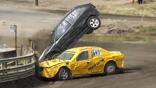 BIG STOCK CAR CRASH COMPILATION  45 minutes of Crashing [upl. by Klepac]