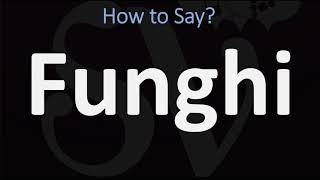 How to Pronounce Funghi CORRECTLY [upl. by Shanks]