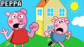 Peppa Becomes Piggy  ROBLOX ANIMATION [upl. by Annoid]