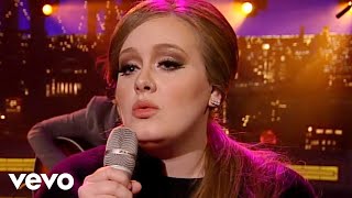 Adele  Lovesong Live on Letterman [upl. by Ayote]