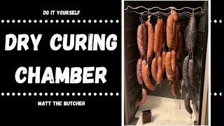 DIY DRY CURING CHAMBER  Matt the Butcher [upl. by Adnamar]