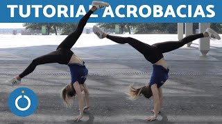 RUNNING FRONT WALKOVER  Acrobatics Tutorial [upl. by Hurst]