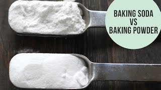 Baking Soda vs Baking Powder The Difference [upl. by Laehcym]