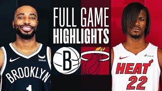 NETS at HEAT  FULL GAME HIGHLIGHTS  November 16 2023 [upl. by Rani]