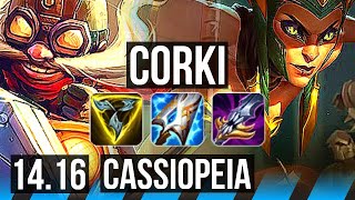 Corki ADC vs Miss Fortune  EUW Challenger Patch 25S13 [upl. by Anenahs]