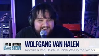 Wolfgang Reveals There Was a Van Halen Reunion in the Works Before Eddie Died [upl. by Aneloj]