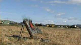 ACES II ejection seat test [upl. by Sinaj]