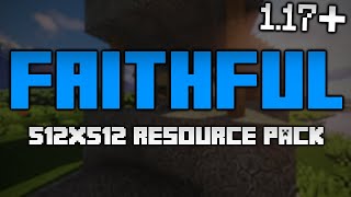 Faithful 512x512 Texture Pack 117 Download amp Install Tutorial [upl. by Nagard]