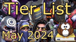 The Tier List Updated  May 2024  MCOC [upl. by Ardnossak]