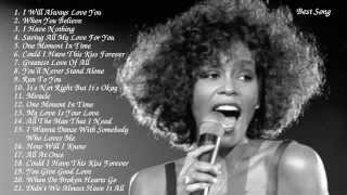 WHITNEY HOUSTON  Greatest Hits  Best Songs Of Whitney Houston Full Album [upl. by Hoes714]