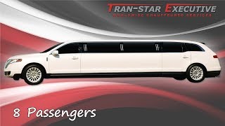 8 Passenger White Lincoln MKT Stretch Limousine [upl. by Yecies]