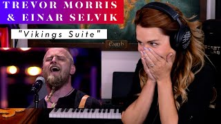 Trevor Morris amp Einar Selvik quotVikings Suitequot REACTION amp ANALYSIS by Vocal Coach  Opera Singer [upl. by Pernas]