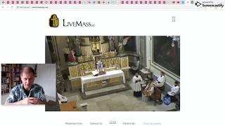 Daily Latin Mass FSSP LIVE  Breviary amp Missal [upl. by Llemhar]