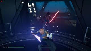 Star Wars Jedi Fallen Order How to fight Darth Vader BUG [upl. by Nhguaval]