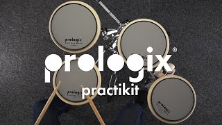 Prologix Practikit  Drum Set Practice Pad Set [upl. by Quintilla]