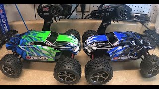 Traxxas Mini 116 ERevo Brushed vs Brushless [upl. by Edahsalof]