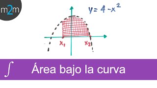 Área bajo la curva│ejercicio 2 [upl. by Alrak300]