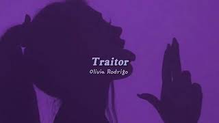 Olivia Rodrigo  Traitor slowed [upl. by Chard]