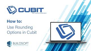 How to use Rounding Options in Cubit [upl. by Hourihan]