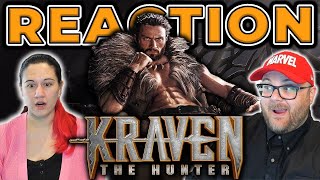 KRAVEN THE HUNTER Official Trailer REACTION [upl. by Eniluap87]