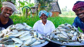 Traditional Fish Curry  Cooking Fish Recipe with Traditional Hand Ground Masala  Village Food [upl. by Gustin580]