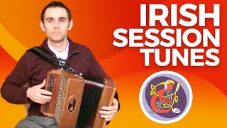 Irish Button Accordion Lesson The Ballydesmond Polka Session Tune [upl. by Yoreel]