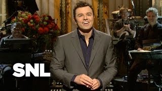 Seth MacFarlane Monologue The Voices  Saturday Night Live [upl. by Krystyna]